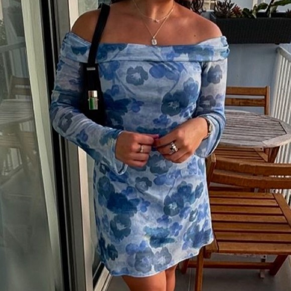 Floral Mini Dress - Picture 1 of 10